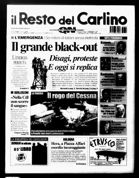 Il Resto del Carlino : giornale dell'Emilia